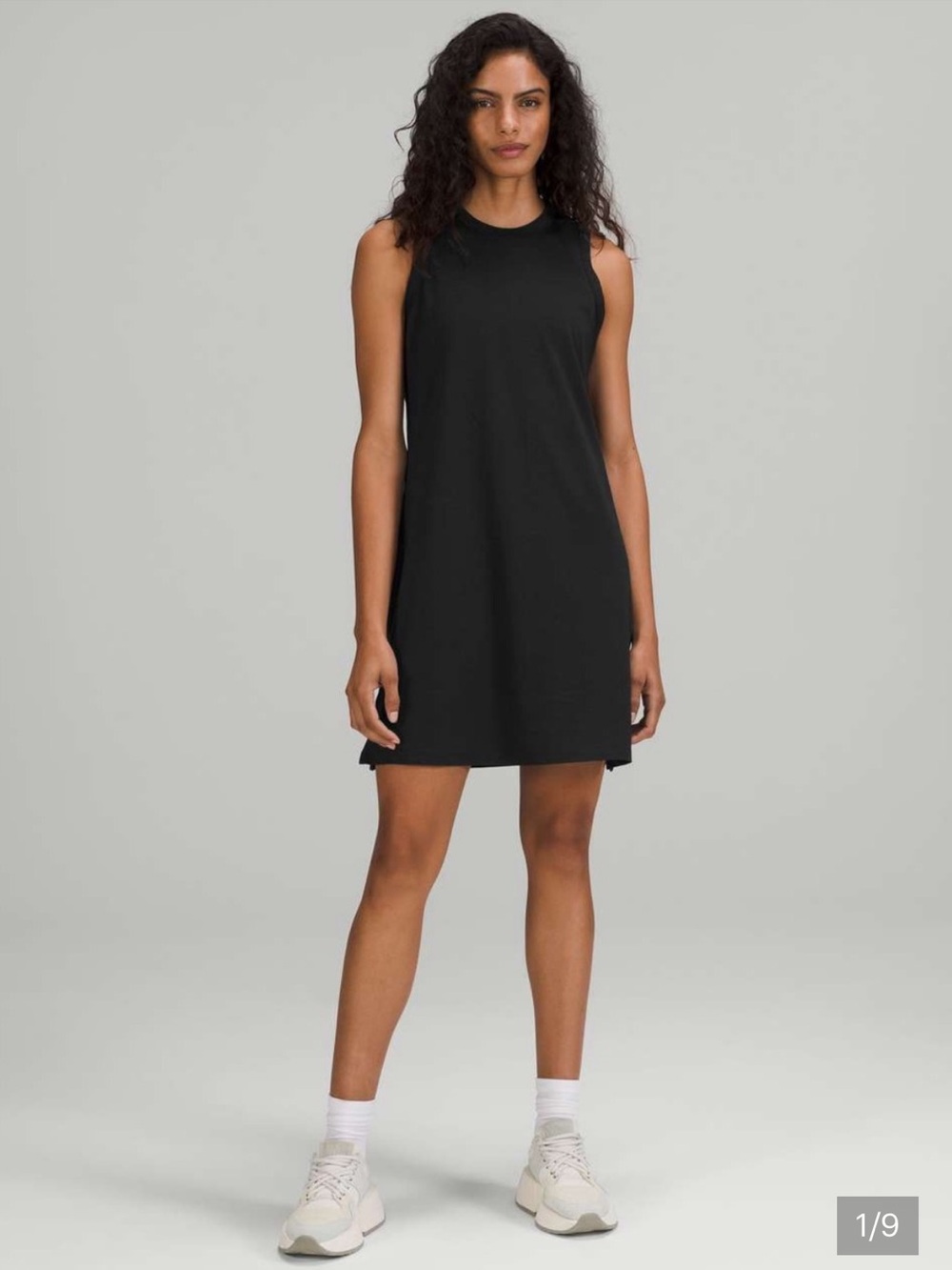 NWOT lululemon athletica Black Sleeveless Mini Dress
